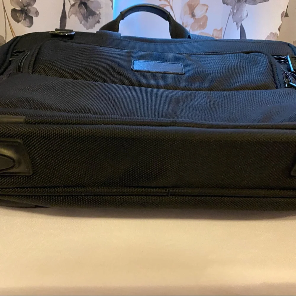 Men’s Black TravelPro Multifunctional Canvas Briefcase